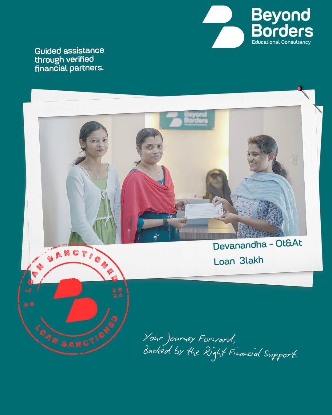 Student guided by Beyond Borders Study for admission counseling in Kerala