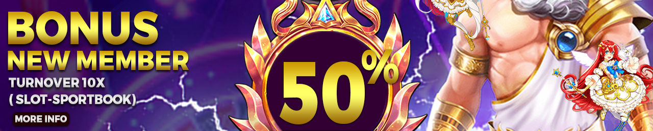 Welcome Bonus 50% HOKISLOT365