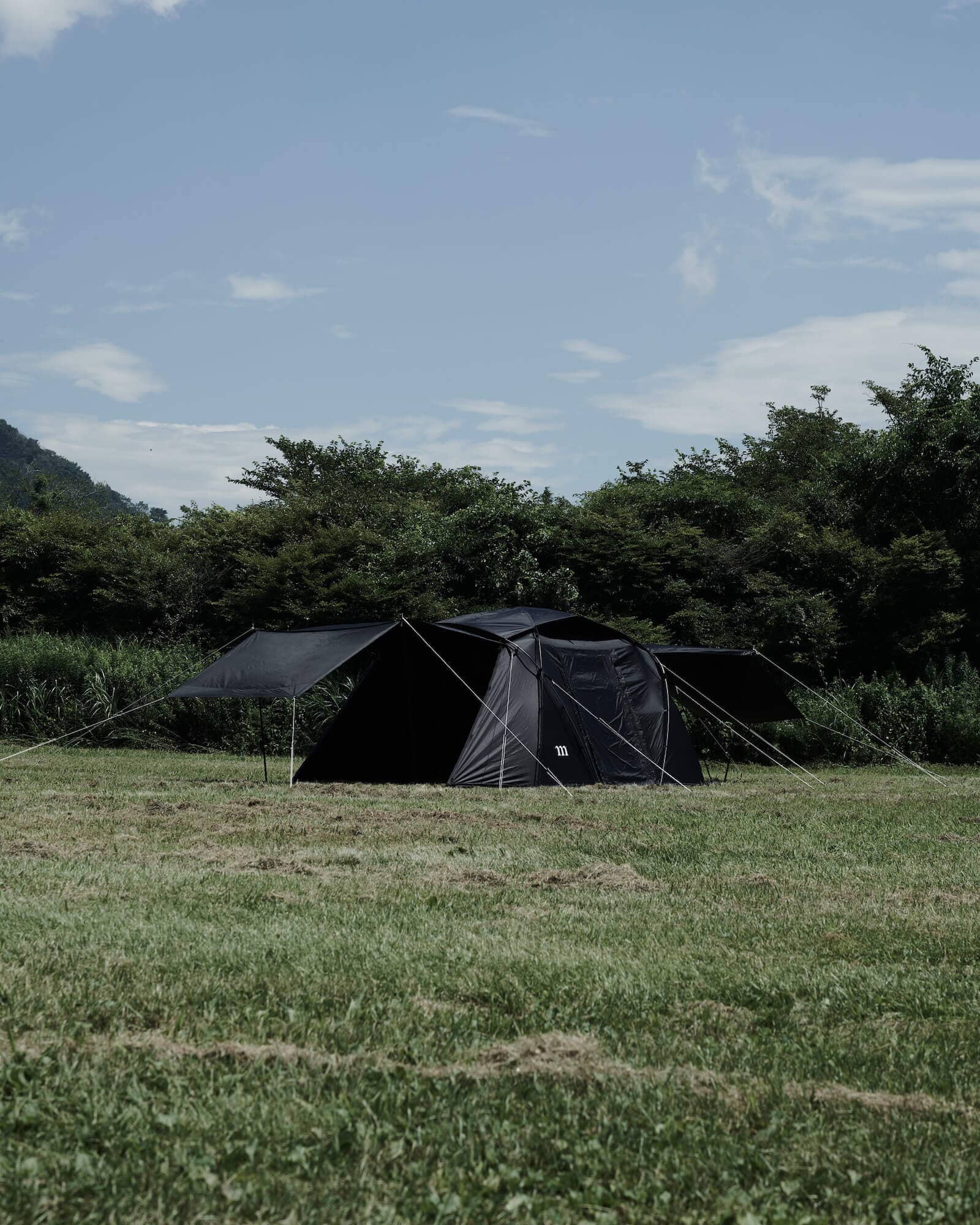 ZIZ TENT SHELTER BLACK｜ジズテントシェルターブラック｜muraco