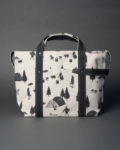 [Outlet] Gris × TEMBEA HARVEST TOTE LARGE Deep Grey