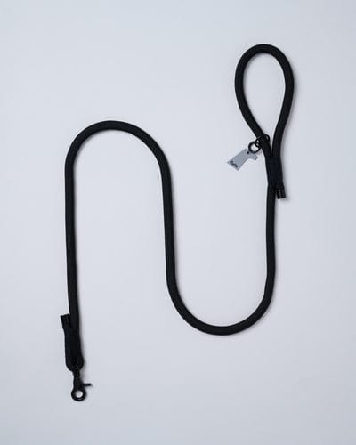 THE LEASH PEAT BLACK Dog Gris by muraco 