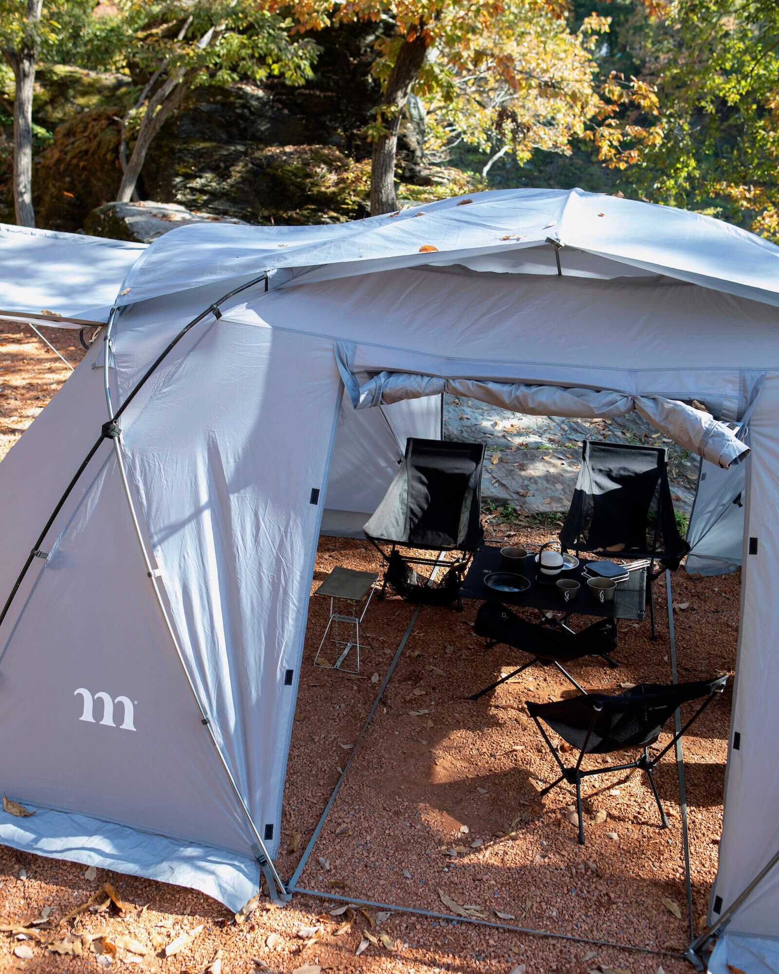 ムラコmuraco ZIZ TENT SHELTER ROCK GREY2ルーム