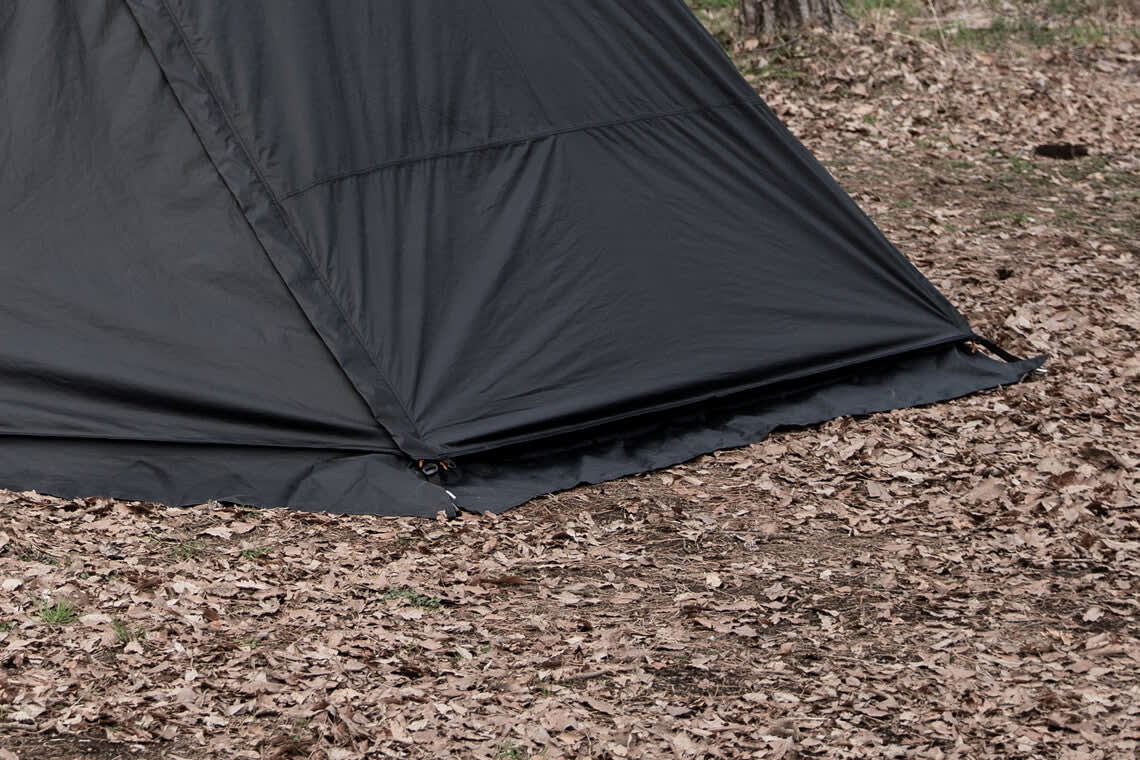 ZIZ TENT SHELTER BLACK|ジズテントシェルターブラック|muraco ZIZ TENT SHELTER BLACK|ジズテントシェルターブラック|muraco
