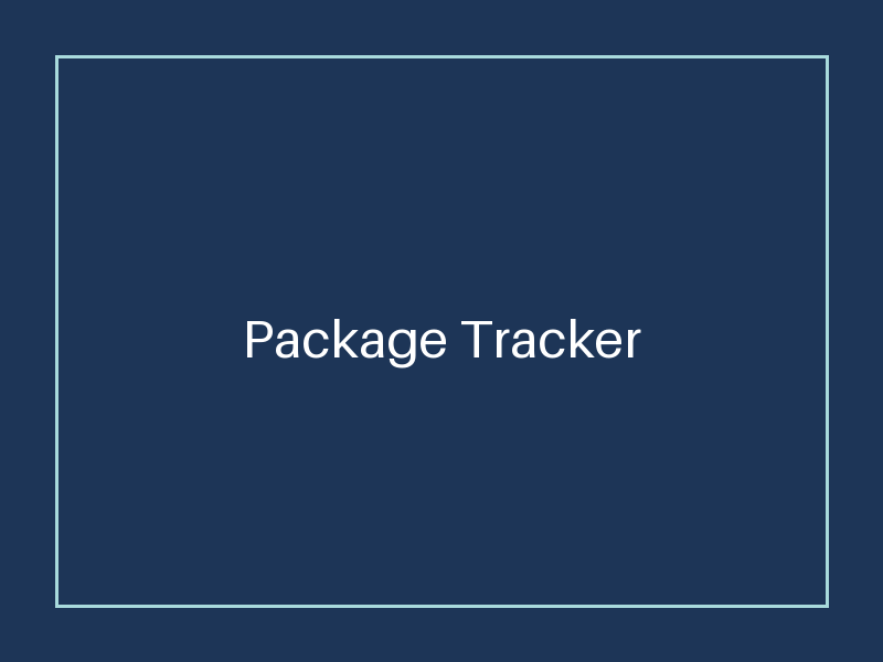 Package Tracker