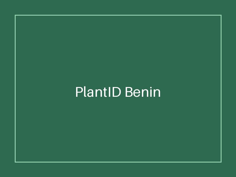 PlantID Benin