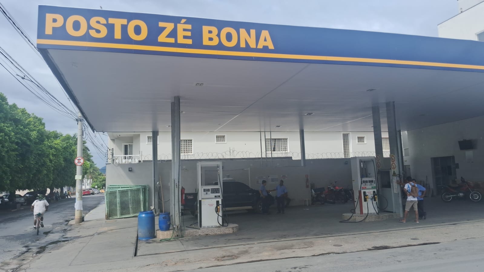 Mapa ou foto do posto