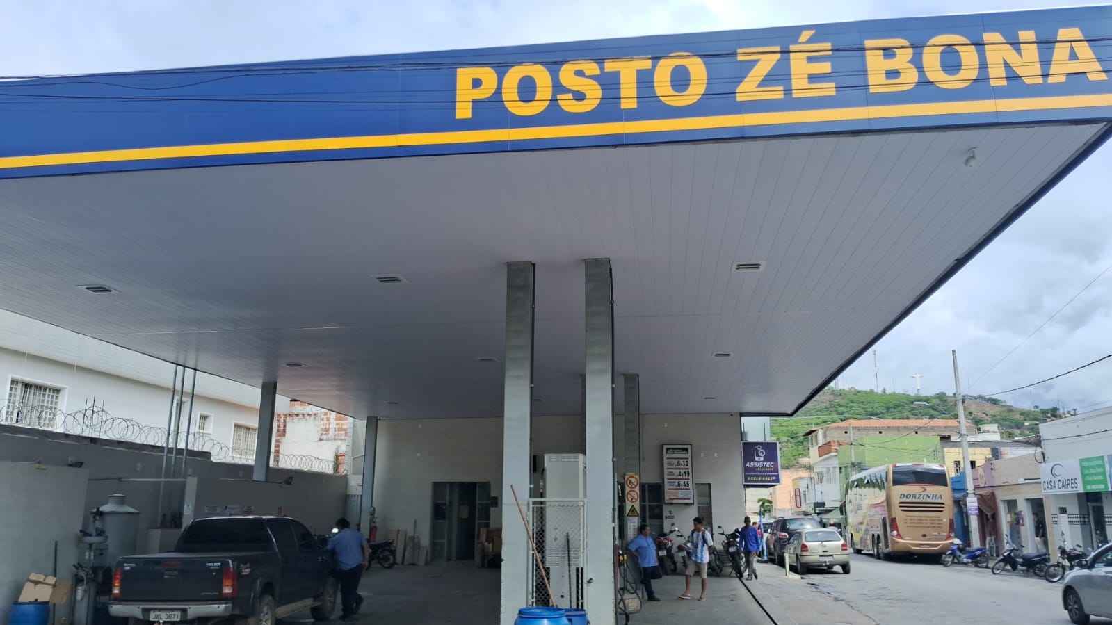 Mapa ou foto do posto