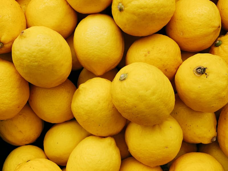 Lemon Essential Oil molecular structure or representation