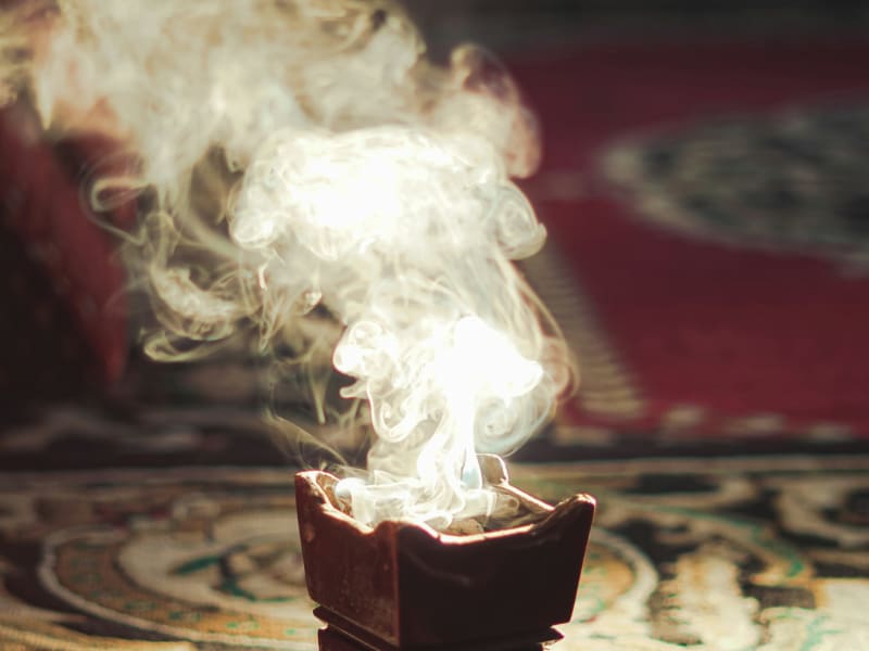 Oud Essential Oil molecular structure or representation