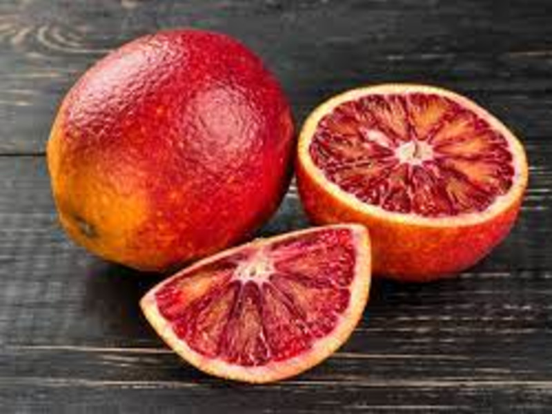 Blood Orange Essential Oil molecular structure or representation