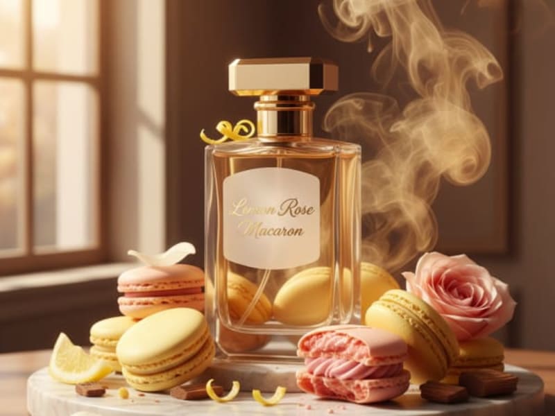 Image for Lemon Rose Macaron