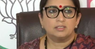 स्मृति ईरानी बोलीं- राहुल पहले महिला आरक्षण लागू होने दें:पूरा वंदे मातरम भी गाएं; यह देवी दुर्गा के बारे में है