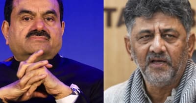 दिल्ली में विरोध, बेंगलुरु में चाय पर चर्चा... CM शिवकुमार-अदाणी के बीच हुई मुलाकात, बीजेपी ने पूछे तीखे सवाल