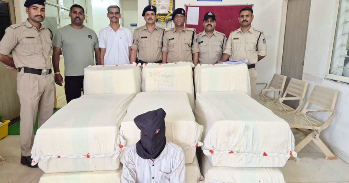 भोपाल - मध्यप्रदेश पुलिस की अवैध मादक पदार्थों के कारोबार के विरुद्ध प्रभावी कार्रवाई