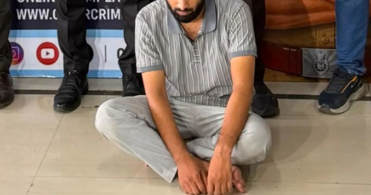भास्कर अपडेट्स:गुजरात पुलिस ने 1,090 साइबर अपराधों से जुड़े आरोपी को गिरफ्तार किया; ₹1,071 करोड़ के अवैध लेनदेन का मामला