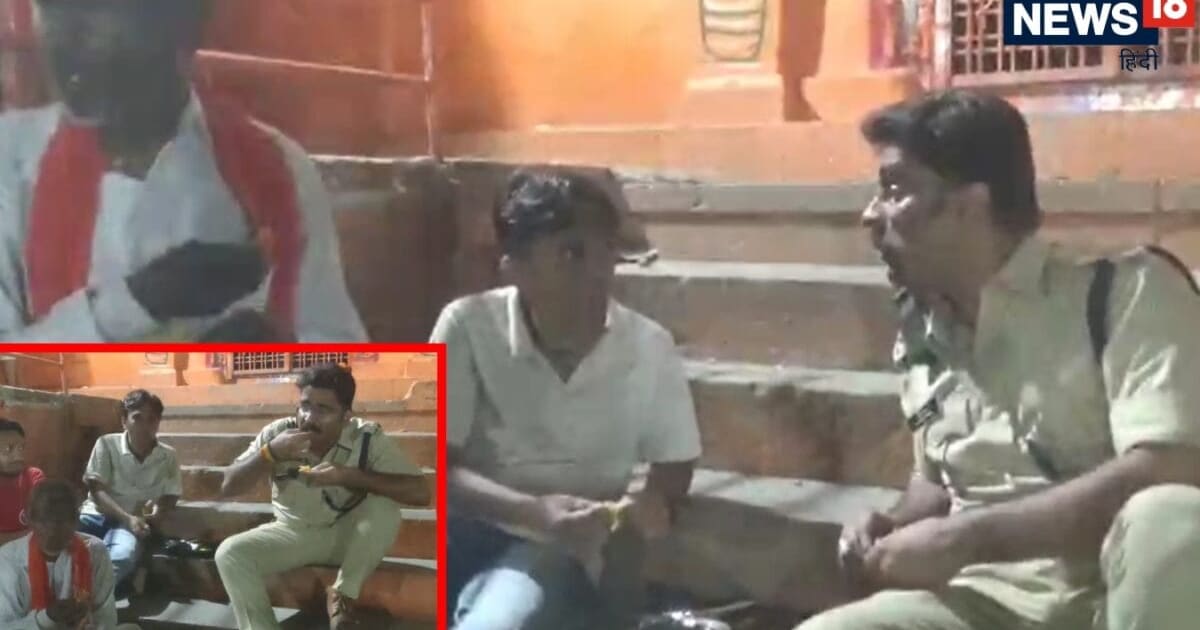 वर्दी भी, हमदर्दी भी... श्रद्धालुओं की भूख देख पिघला दिल, खाना मंगवाकर साथ खाते दिखे SP का वीडियो वायरल