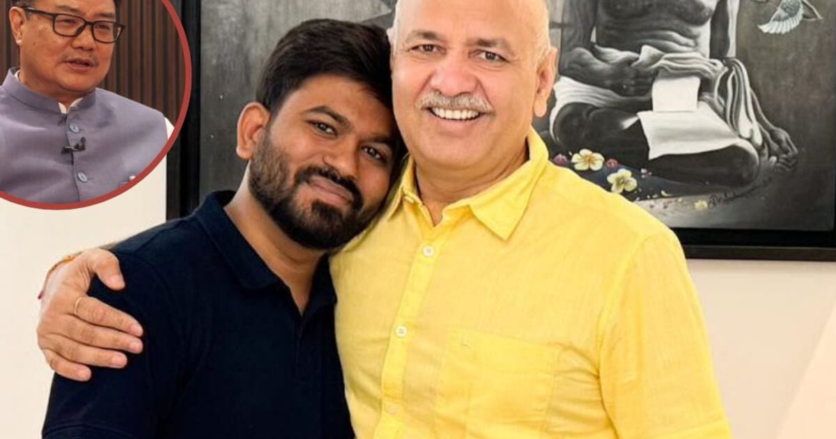 'अभिजीत दिपके AAP कार्यकर्ता', किरेन रिजिजू बोले- CJP फाउंडर छात्र कैसे बन गए?