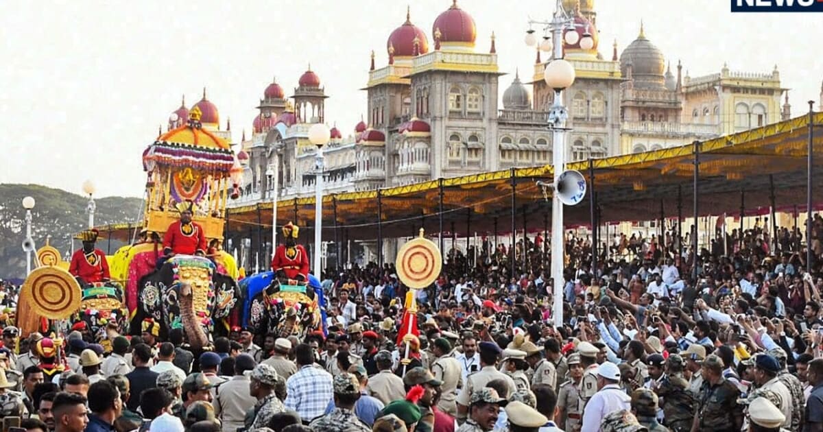 मैसूर दशहरे का सबसे बड़ा स्टार अब नहीं उठाएगा 750 KG का गोल्डन हौदा, 60 साल का 'अभिमन्यु' रिटायर