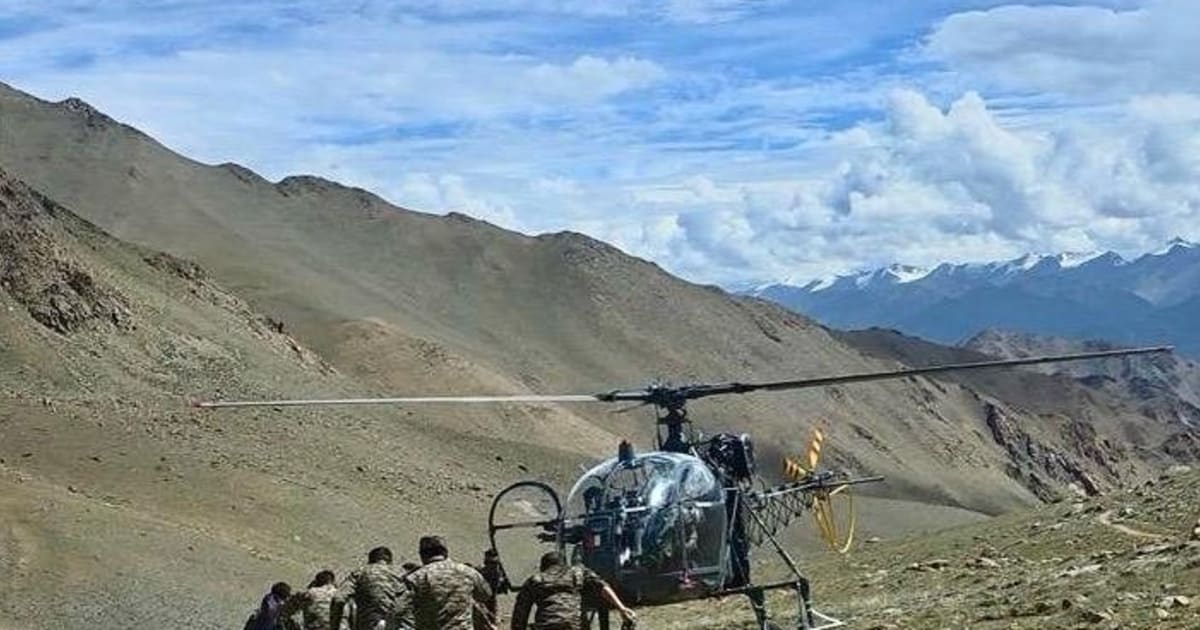 लद्दाख में IAF का साहसिक रेस्क्यू, अमेरिकी नागरिक को सुरक्षित किया एयरलिफ्ट