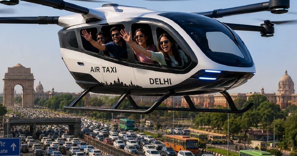 दिल्ली में अब उड़ेंगी एयर टैक्सी, प्लेन से सस्ता-कैब से महंगा होगा सफर, कब तक? DDA ने बता दी तारीख