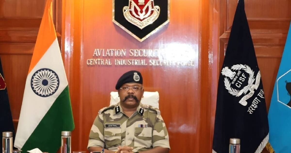 साइबर सुरक्षा से एयरपोर्ट हिफाजत तक, CISF के IG सेंथिल अवूदई का बजा डंका, मिला राष्ट्रपति पुलिस पदक का सम्मान