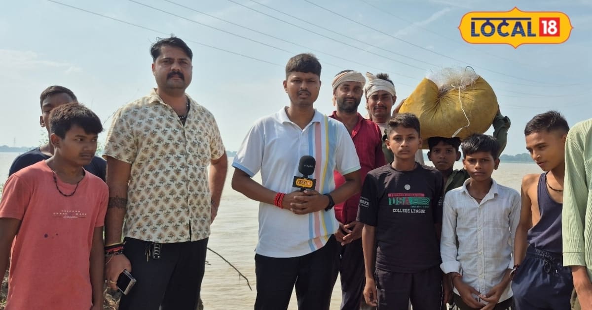 Ground Report: चंदौली के कुंडा खुर्द में गंगा के बाढ़ और कटान से ग्रामीणों में भय का माहौल, गंगा में समाया 400 साल पुराना पीपल
