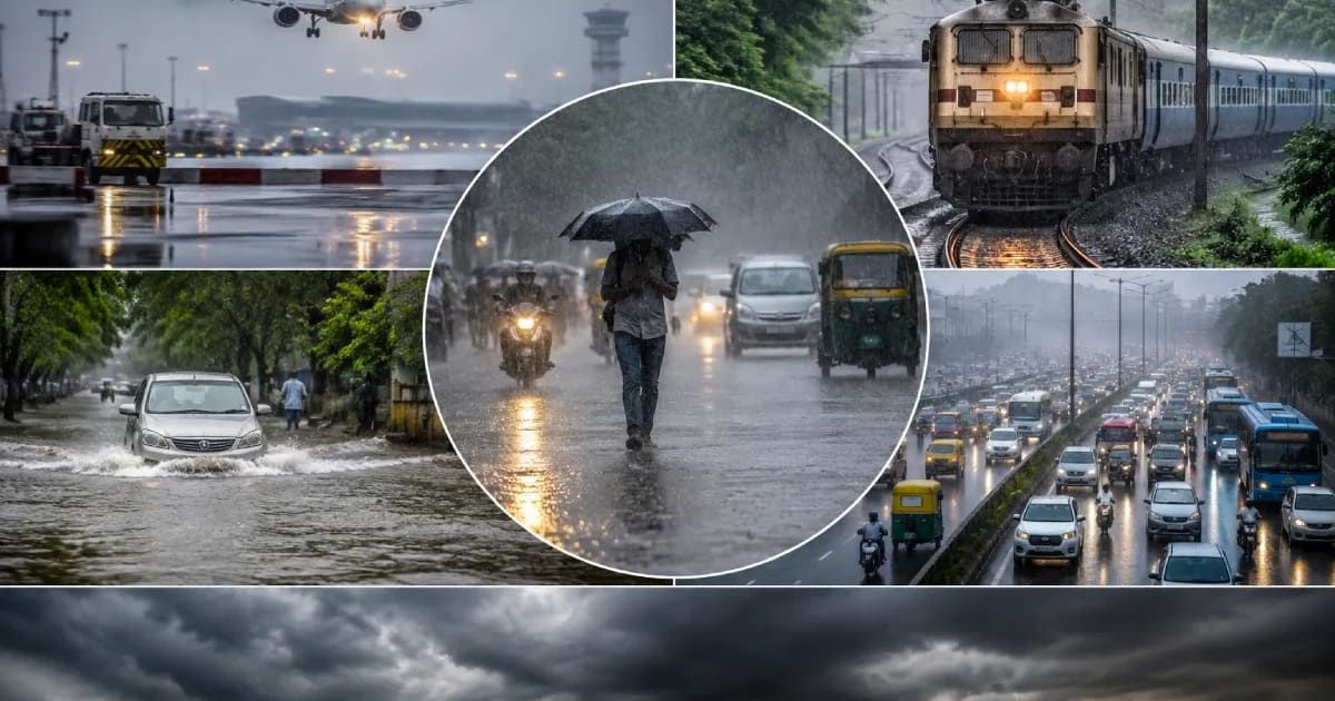 MP के 16 जिलों में घर में कैद रहने का खतरा बढ़ा, 4 से 8 इंच तक भारी बारिश का अलर्ट