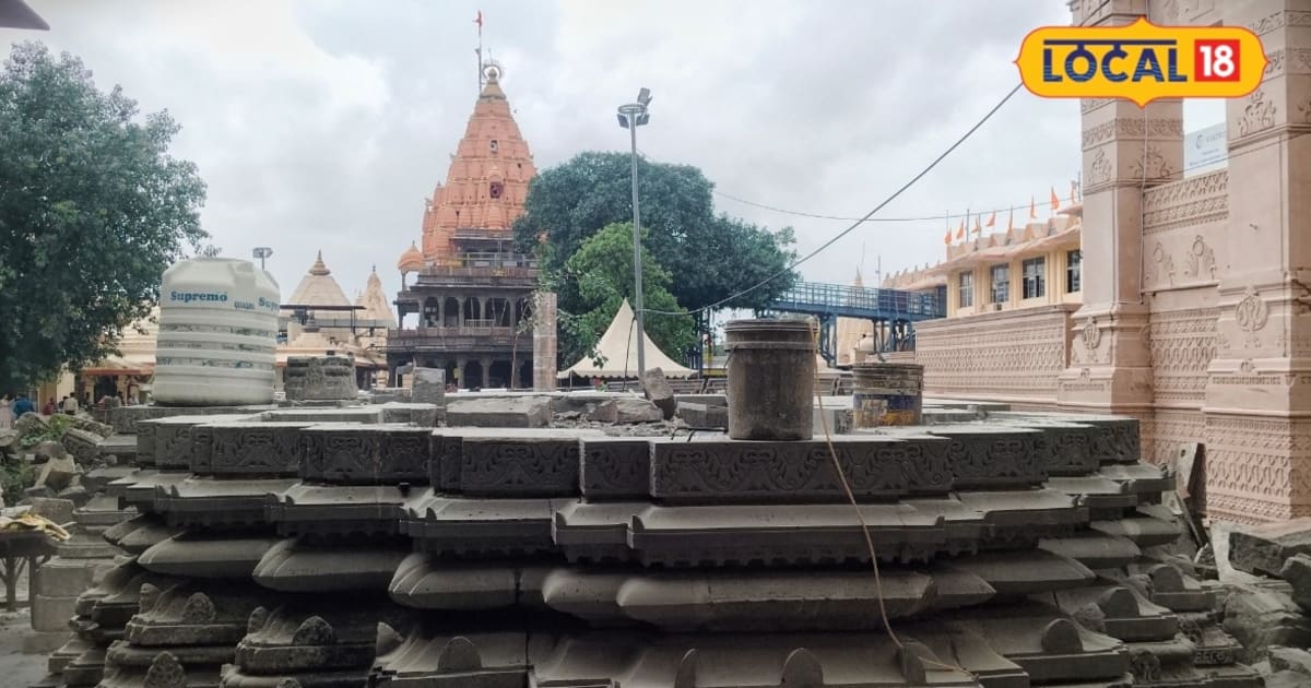 महाकाल मंदिर परिसर में फिर जीवंत होगी 1000 साल पुरानी विरासत, 37 फीट ऊंचे प्राचीन शिव मंदिर का हो रहा पुनर्निर्माण