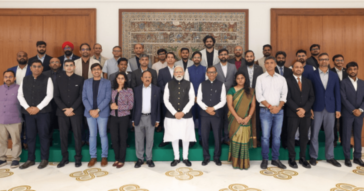 प्रधानमंत्री मोदी ने अंतरिक्ष क्षेत्र से जुड़े 20 स्टार्टअप के सीईओ और संस्थापकों से बातचीत की