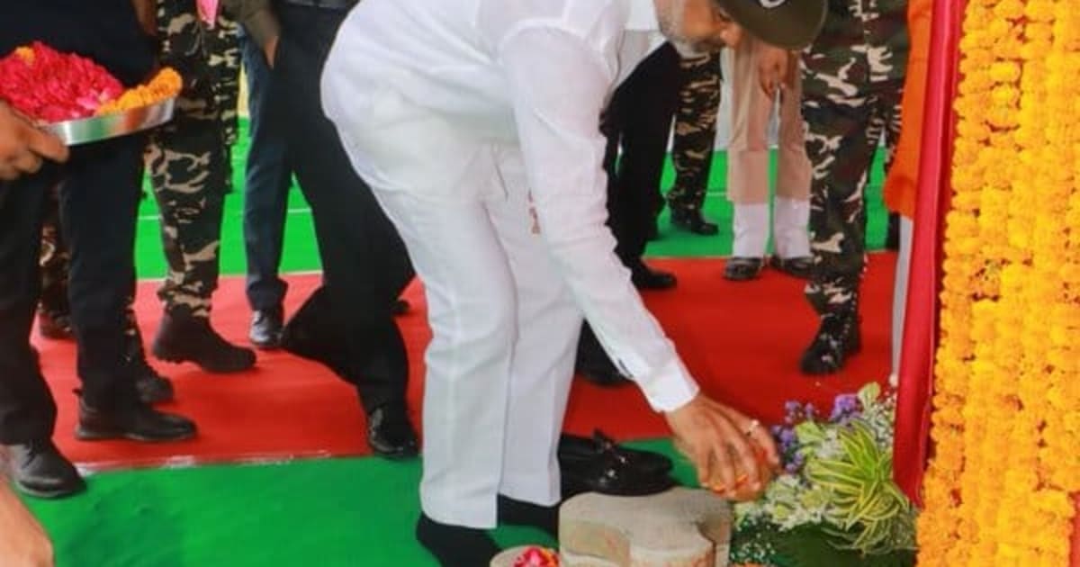 एसएसबी के जवानों के लिए नई सुविधाओं का शिलान्यास