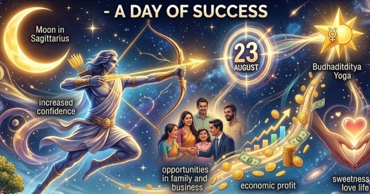 Dhanu Rashifal 23 August: बुधादित्य योग से चमकेगा धनु राशि वालों का भाग्य, जानें किसे मिलेगी नई जिम्मेदारी