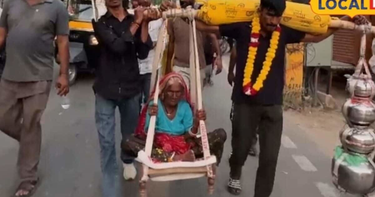 Sikar News: दादी के लिए पोता बना श्रवण कुमार, 42 किलो जल के साथ कांवड़ में बैठाकर 45 KM की यात्रा पर निकला