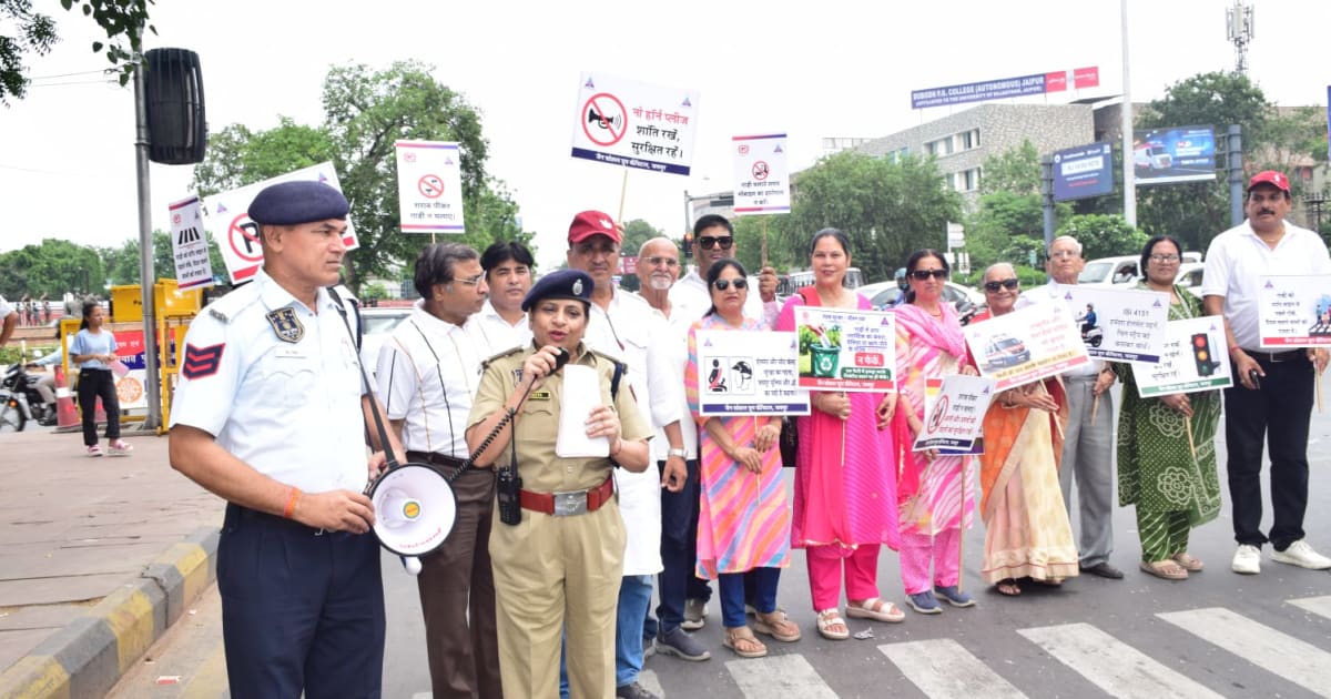 जयपुर में रॉन्ग साइड पर सख्ती, दो दिन में 7,134 चालान