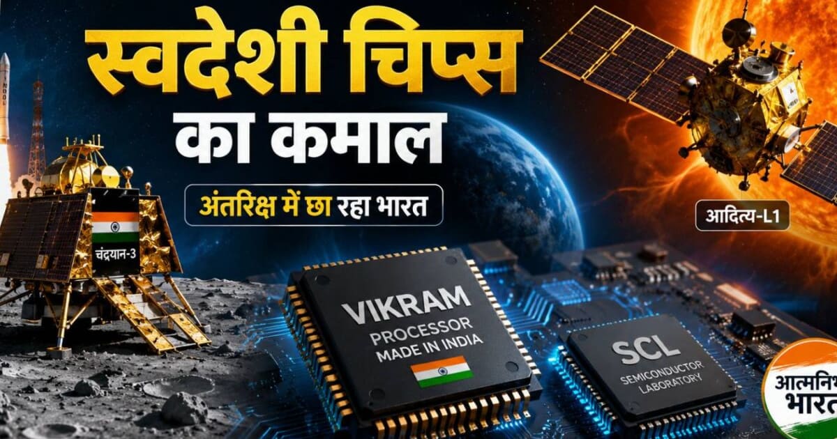 नासा भी देखता रह गया! अंतरिक्ष में बजा भारत की देसी चिप्स का डंका, विक्रम प्रोसेसर ने दी सबको मात