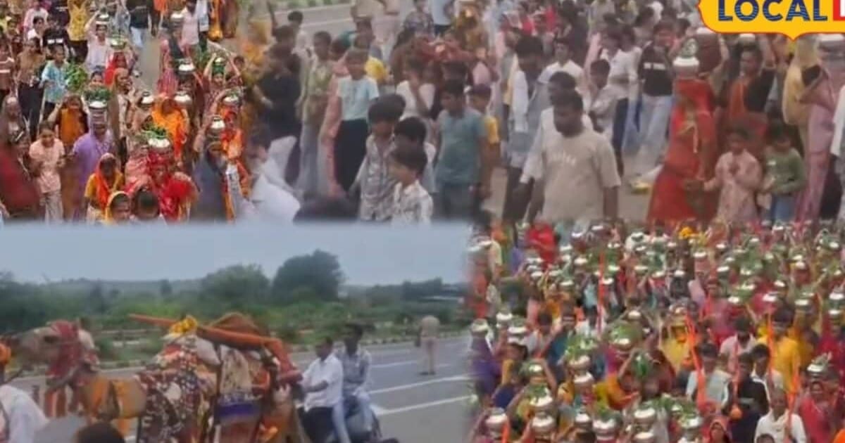 Bhilwara News: सावन में मेवाड़ हुआ शिवमय, 751 कावड़, 1111 कलश और बाबा बर्फानी का अलौकिक श्रृंगार बना आकर्षण