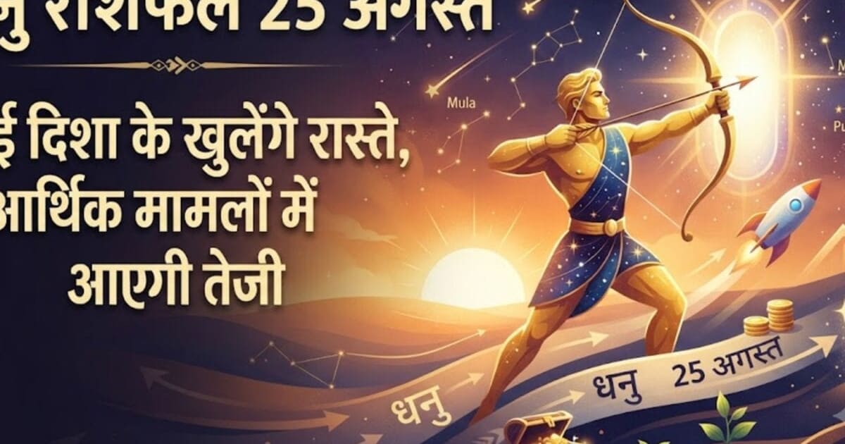 Dhanu Rashifal 25 August: धनु राशि वालों के लिए नई दिशा के खुलेंगे रास्ते, आर्थिक मामलों में आएगी तेजी