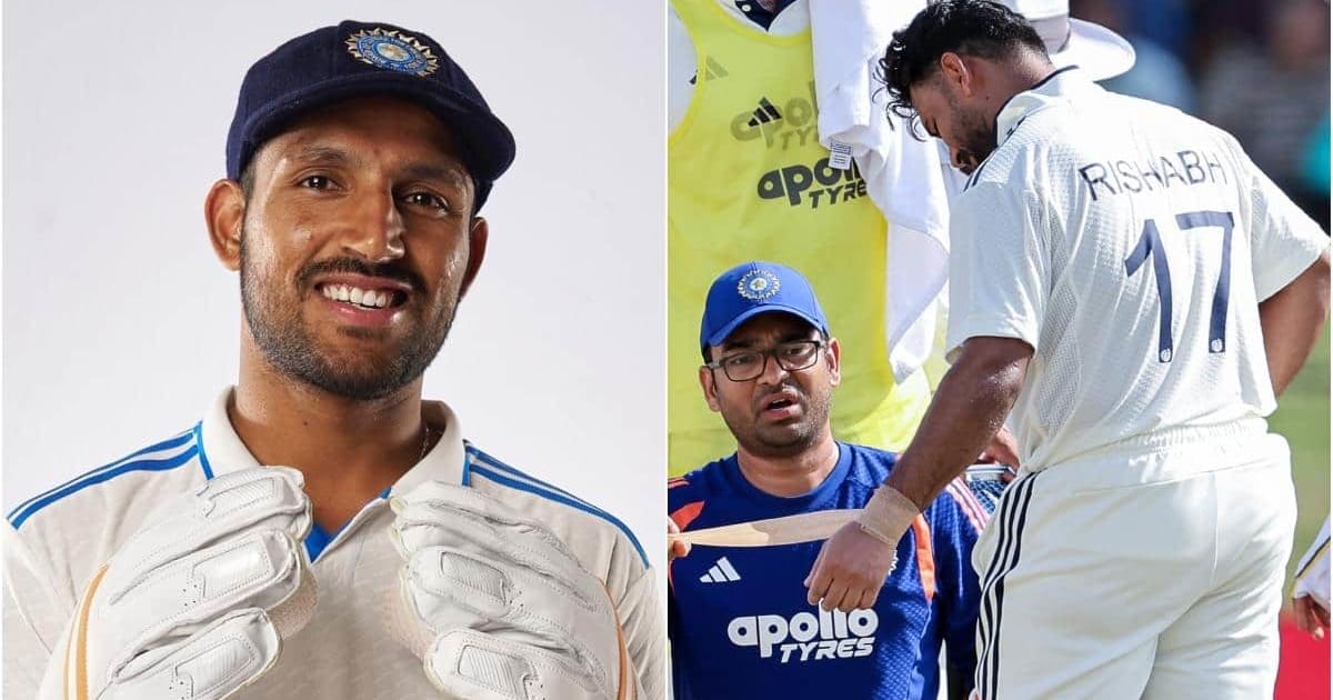 कोलंबो टेस्ट में पंत की इंजरी ने बढ़ाई टेंशन, जुरेल ने संभाली कीपिंग की जिम्मेदारी