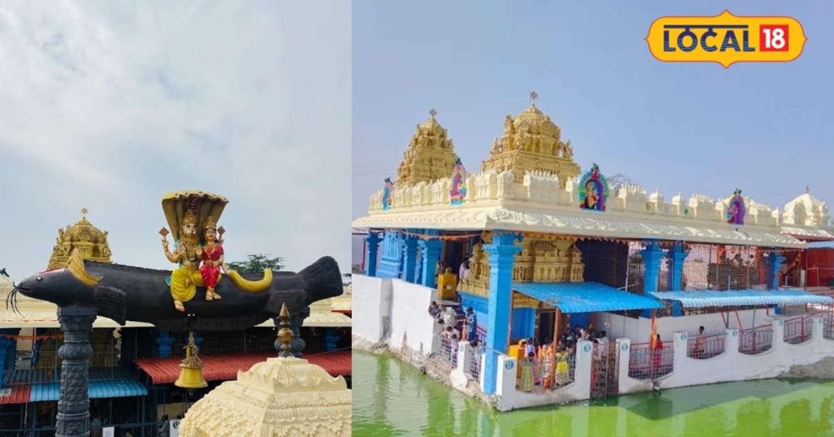 Hhyderabad News: हैदराबाद के पास छिपा है रहस्यमयी मंदिर, जहां मछलियों में दिखता है भगवान विष्णु का तिलक