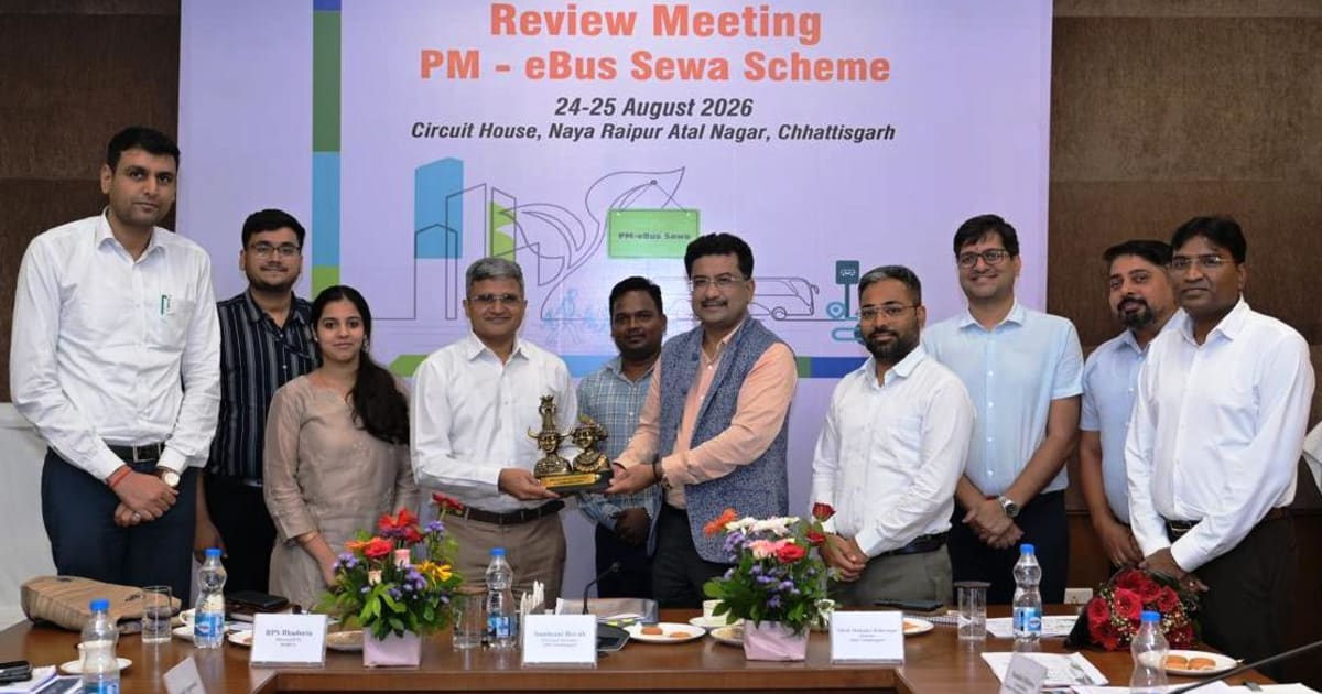 रायपुर, बिलासपुर, दुर्ग और कोरबा में चलेंगी ई-बसें