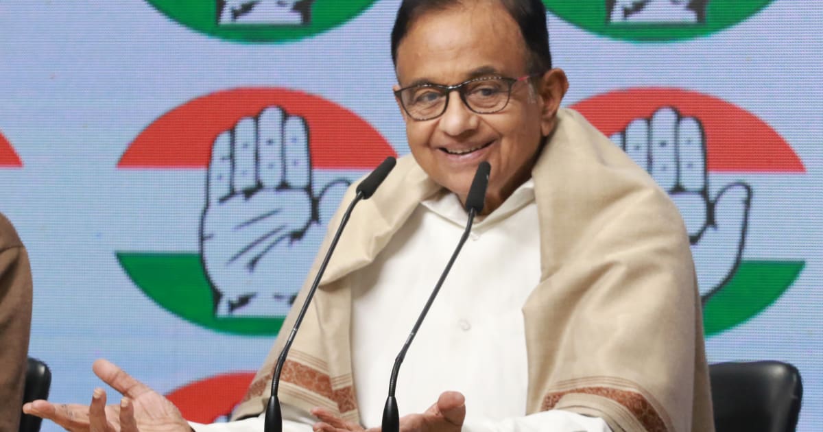 चिदंबरम ने 'एक देश, एक चुनाव' को लोकतंत्र के खिलाफ बताया