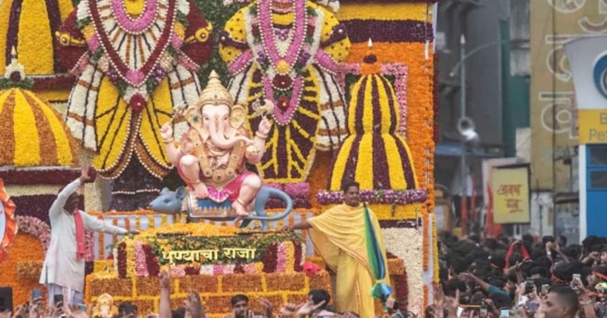 भास्कर अपडेट्स:पुणे में 200 से ज्यादा गणेश मंडलों ने डीजे-फ्री गणेशोत्सव का समर्थन किया