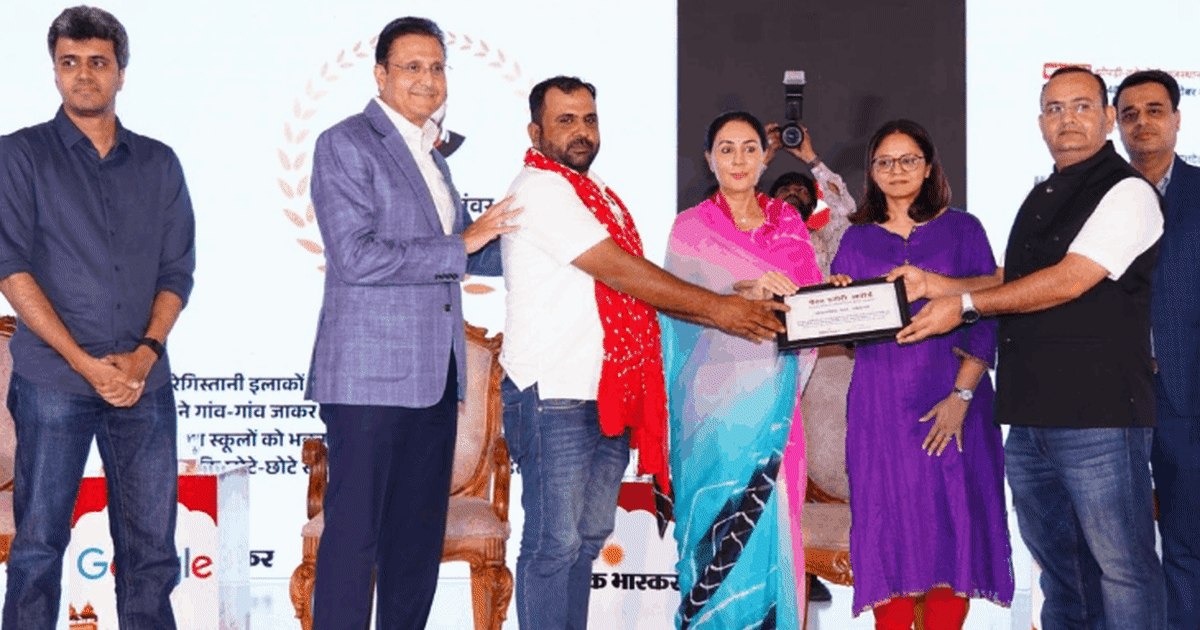 दीया बोलीं-पत्रकार जान खतरे में डालकर सच्चाई सामने लाते हैं:गिरीश अग्रवाल ने कहा-सैनिक की तरह कर्तव्य निभा रहे पत्रकार; भास्कर-गूगल के सहयोग से आयोजन