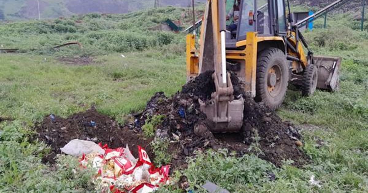 देवास- रक्षाबंधन से पूर्व एनालॉग मावा किया गया जब्त