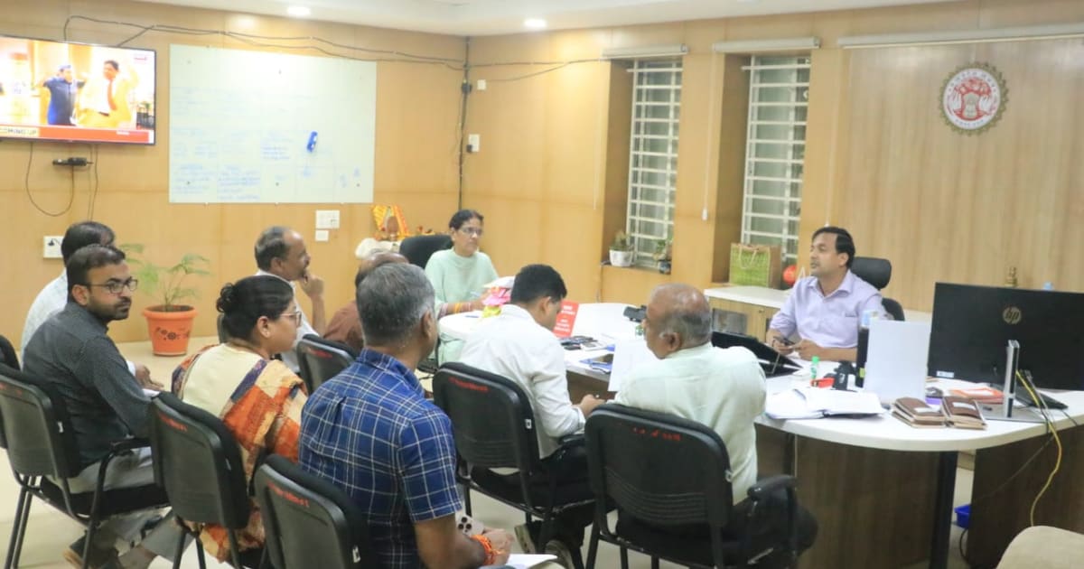 विदिशा: कलेक्टर अंशुल गुप्ता ने की उपार्जन कार्यों की समीक्षा, खरीफ फसल की स्थिति का लिया जायजा