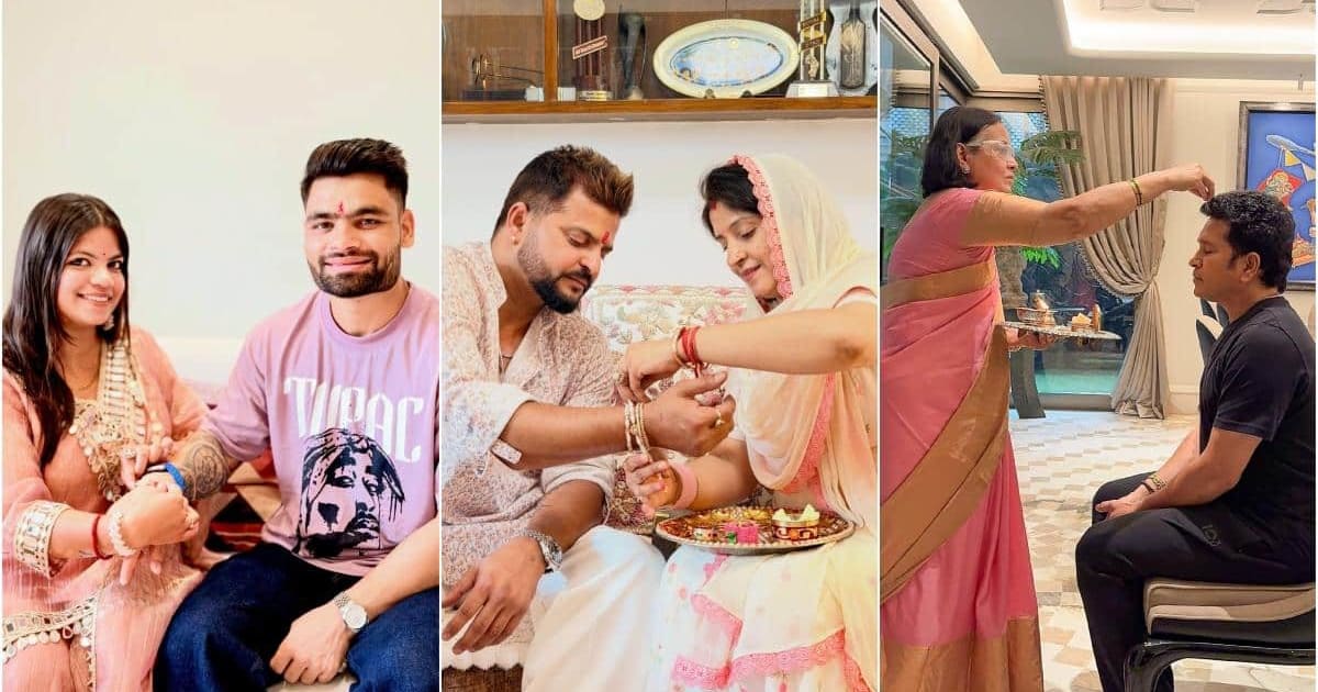 सचिन तेंदुलकर से इरफान पठान तक, क्रिकेटरों ने इस तरह मनाया रक्षाबंधन