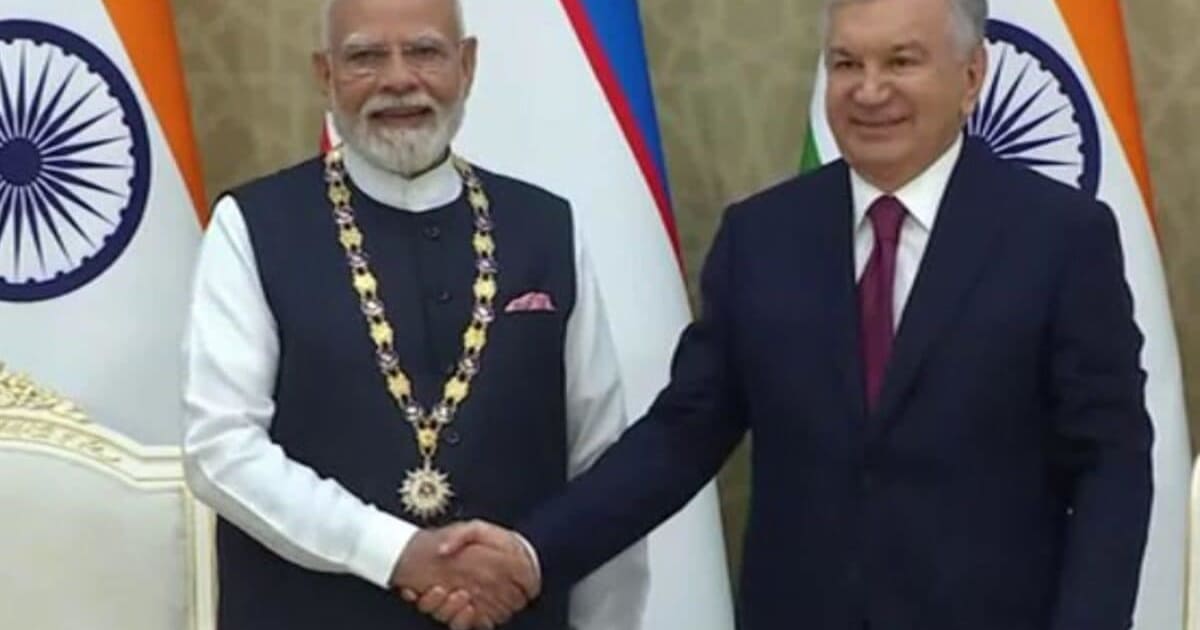 'भारत हमेशा निभाएगा अपनी दोस्ती': PM मोदी को मिला उज्बेकिस्तान का सर्वोच्च राजकीय सम्मान 'ओली दाराजाली दुस्तलिक'