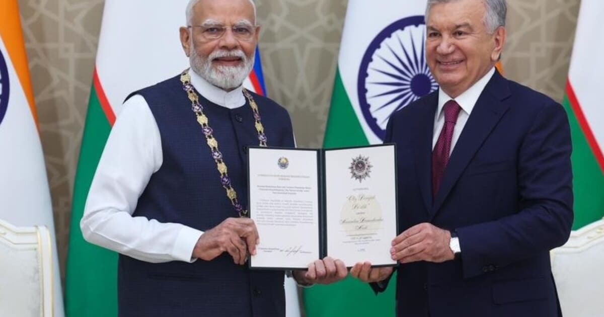 'भारत का विकास सीधे आपके नाम से जुड़ा', उज्बेक राष्ट्रपति ने PM मोदी को बताया सबसे बुद्धिमान राजनेता