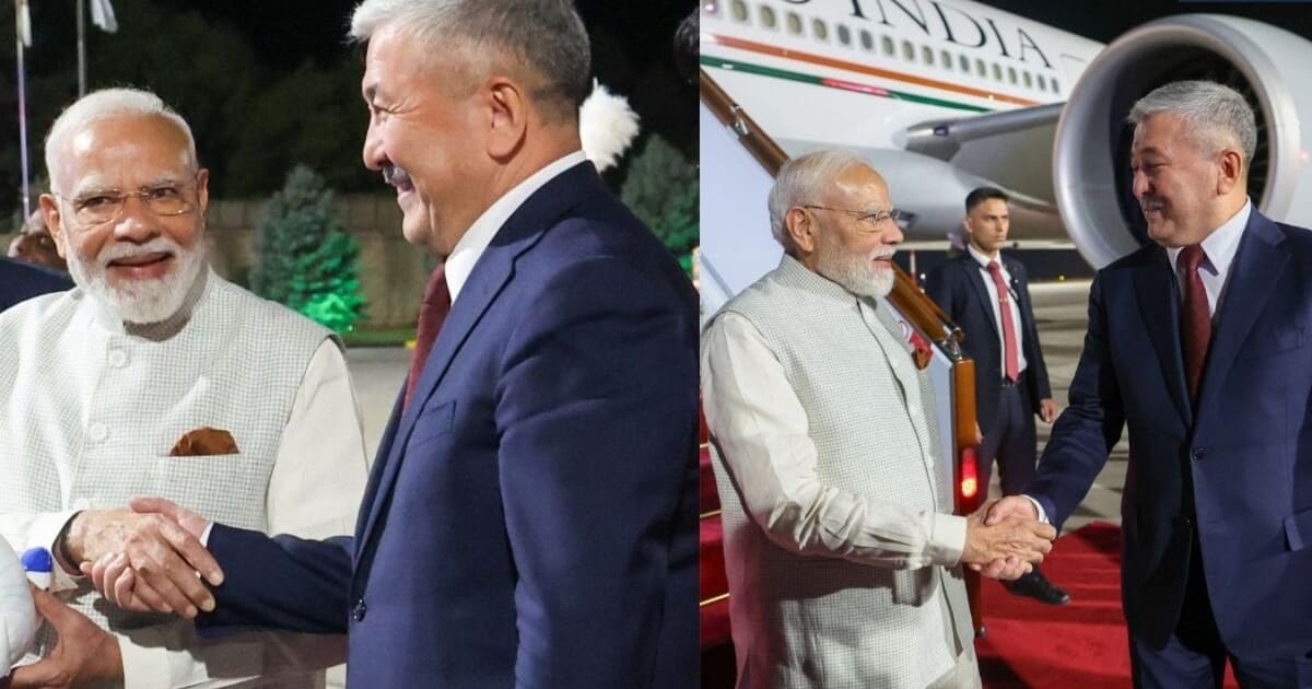 SCO समिट के लिए किर्गिस्तान पहुंचे PM मोदी, बिश्केक में हुआ जोरदार स्वागत, पुतिन से मुलाकात पर टिकी नजर