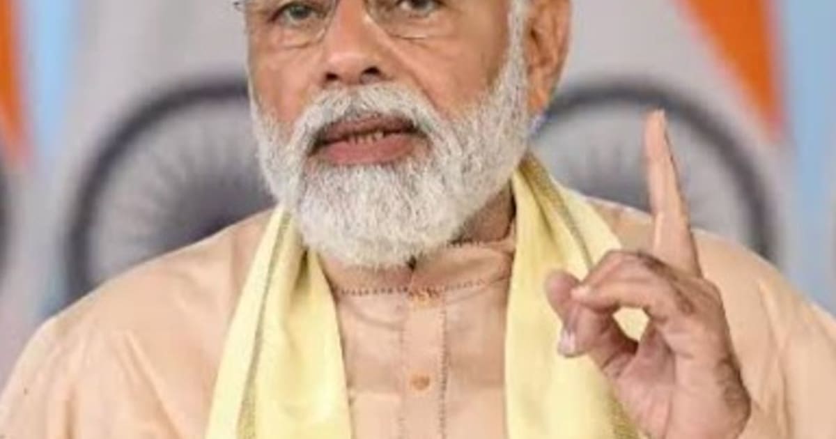 मोदी बोले-वैश्विक संकट में भारत ने 7.8% आर्थिक वृद्धि की:यह इच्छाशक्ति और मेहनत, सामूहिक ताकत की झलक है; दुनिया युद्ध में घिरी