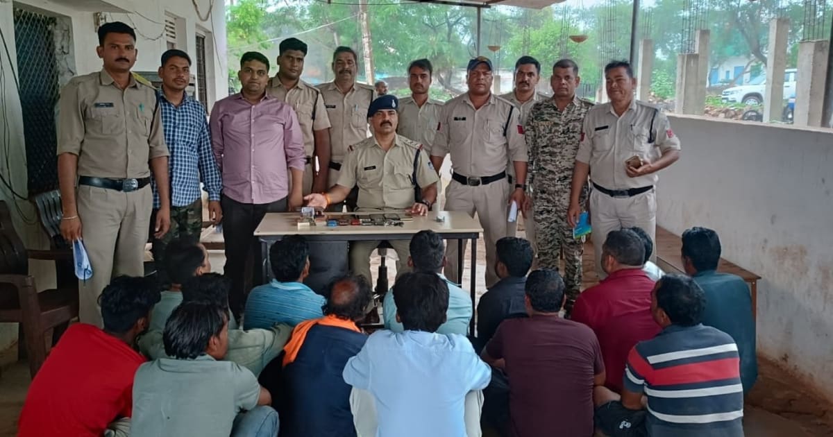 मध्यप्रदेश पुलिस की जुएं-सट्टे के अवैध कारोबार पर सख्त कार्रवाई